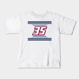 Frankie Muniz #35 2024 NASCAR Design Kids T-Shirt